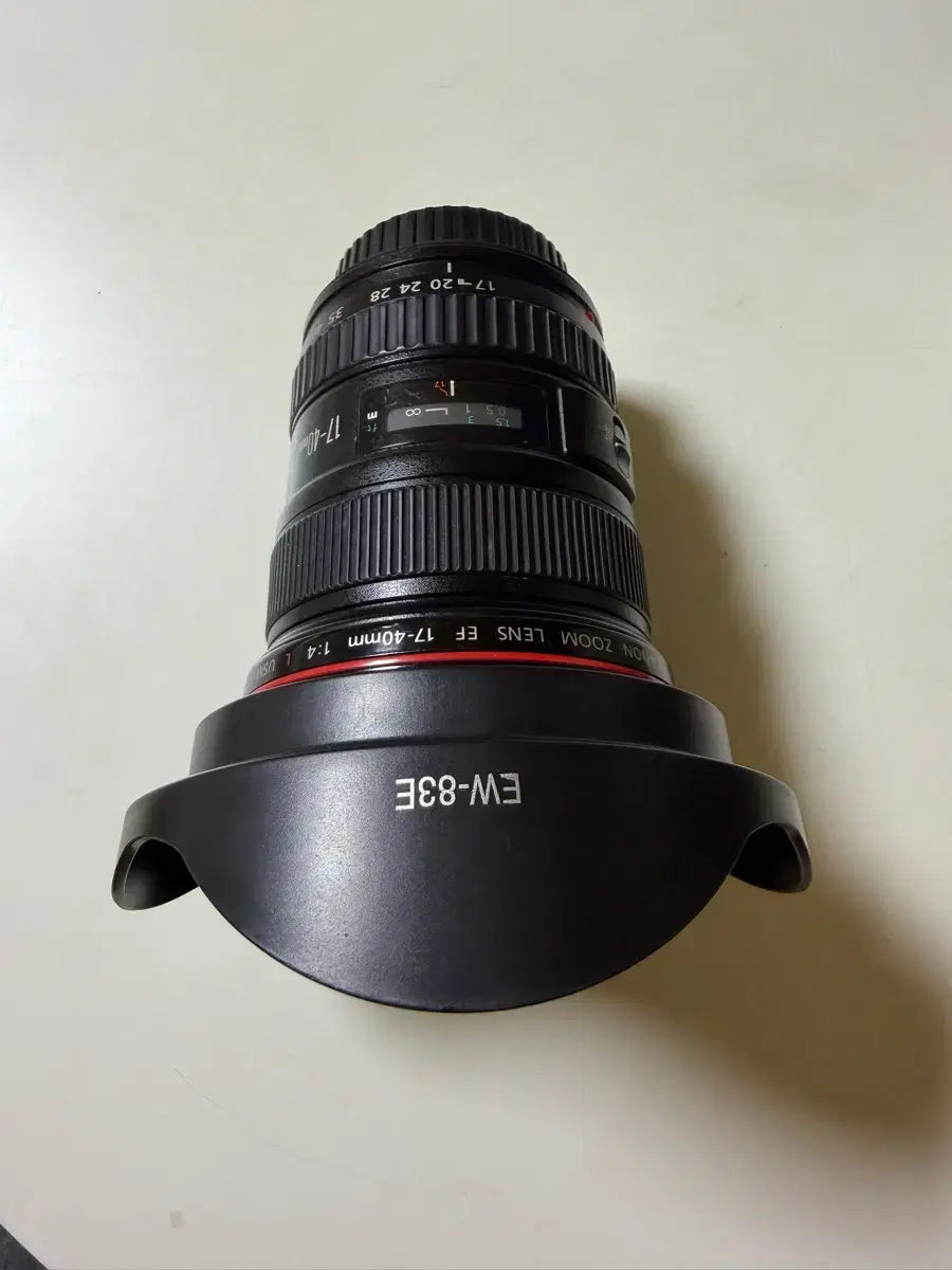 캐논 EF 17-40mm F4L USM 렌즈EW-83E 렌즈후드 포함 | 브랜드 중고거래